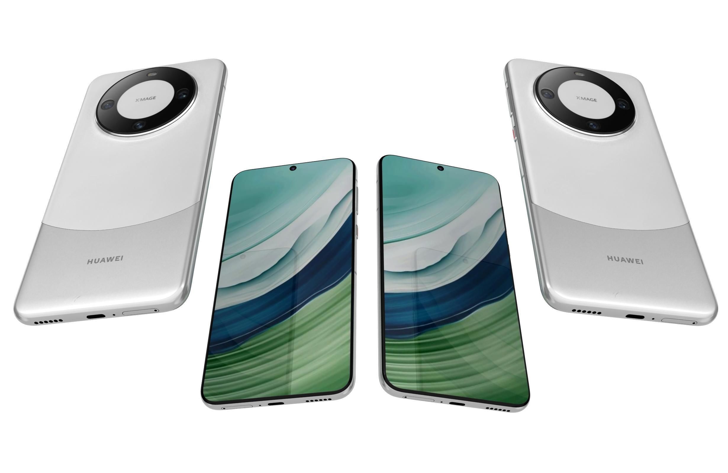 Huawei Mate 60 All Colors 3D model_42