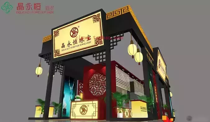 Booth - Area - 15X6-3DMAX2009-011