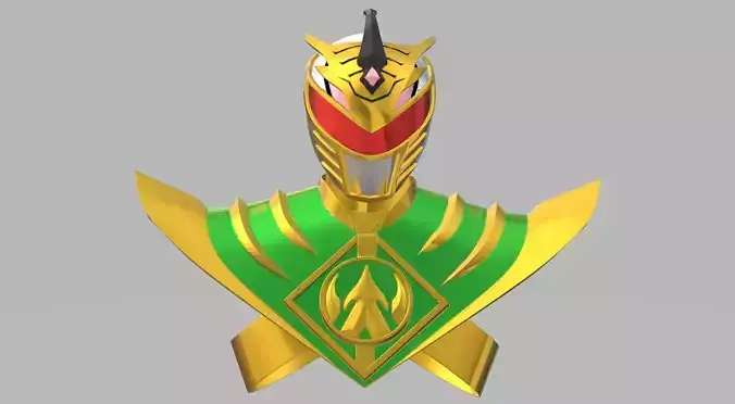 Power Rangers Lord Drakkon Shield 3D print model
