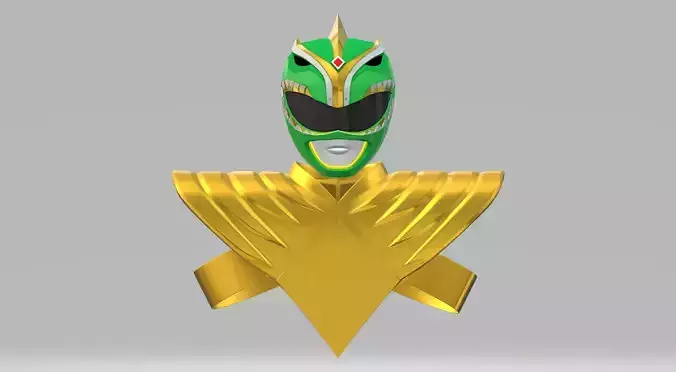 Power Rangers Green Ranger Shield