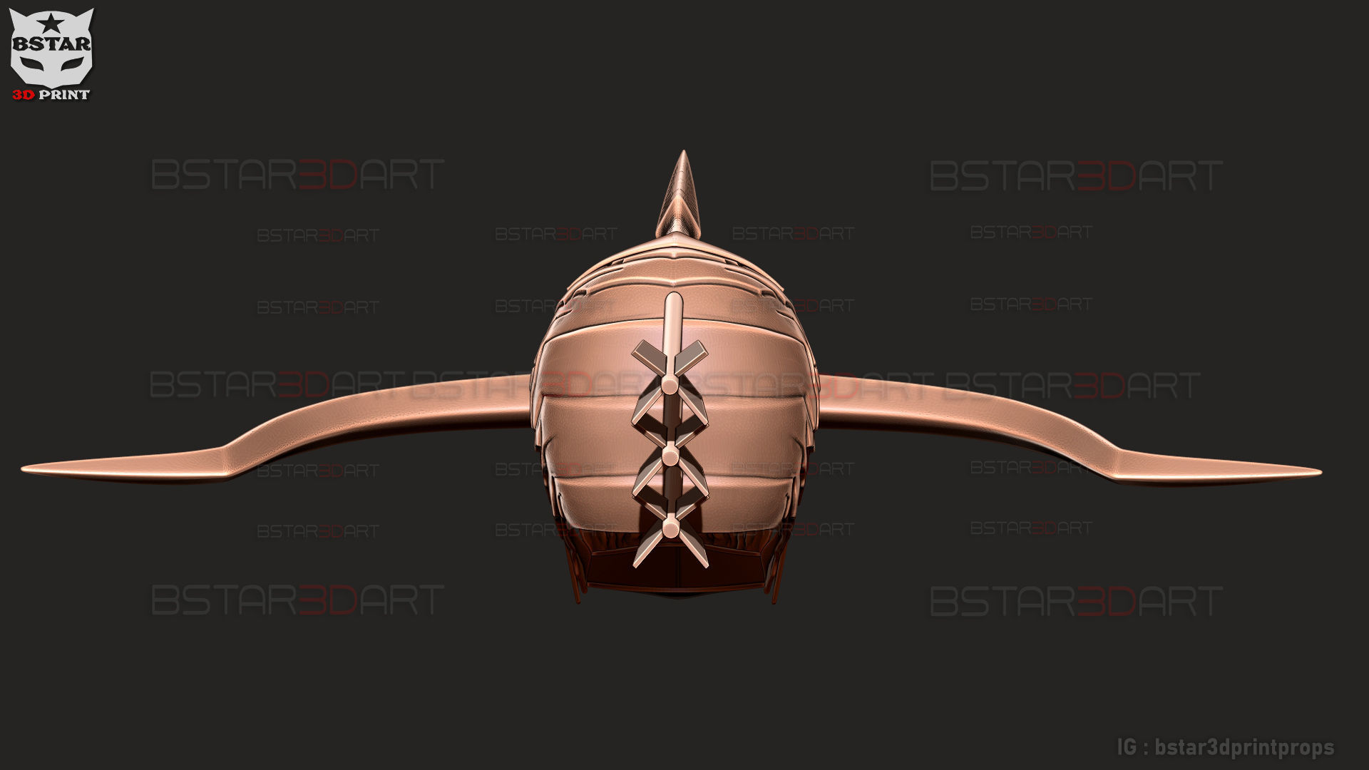 Crossbow Devil Quanxi Helmet - Chainsaw Man Cosplay 3D print model_18