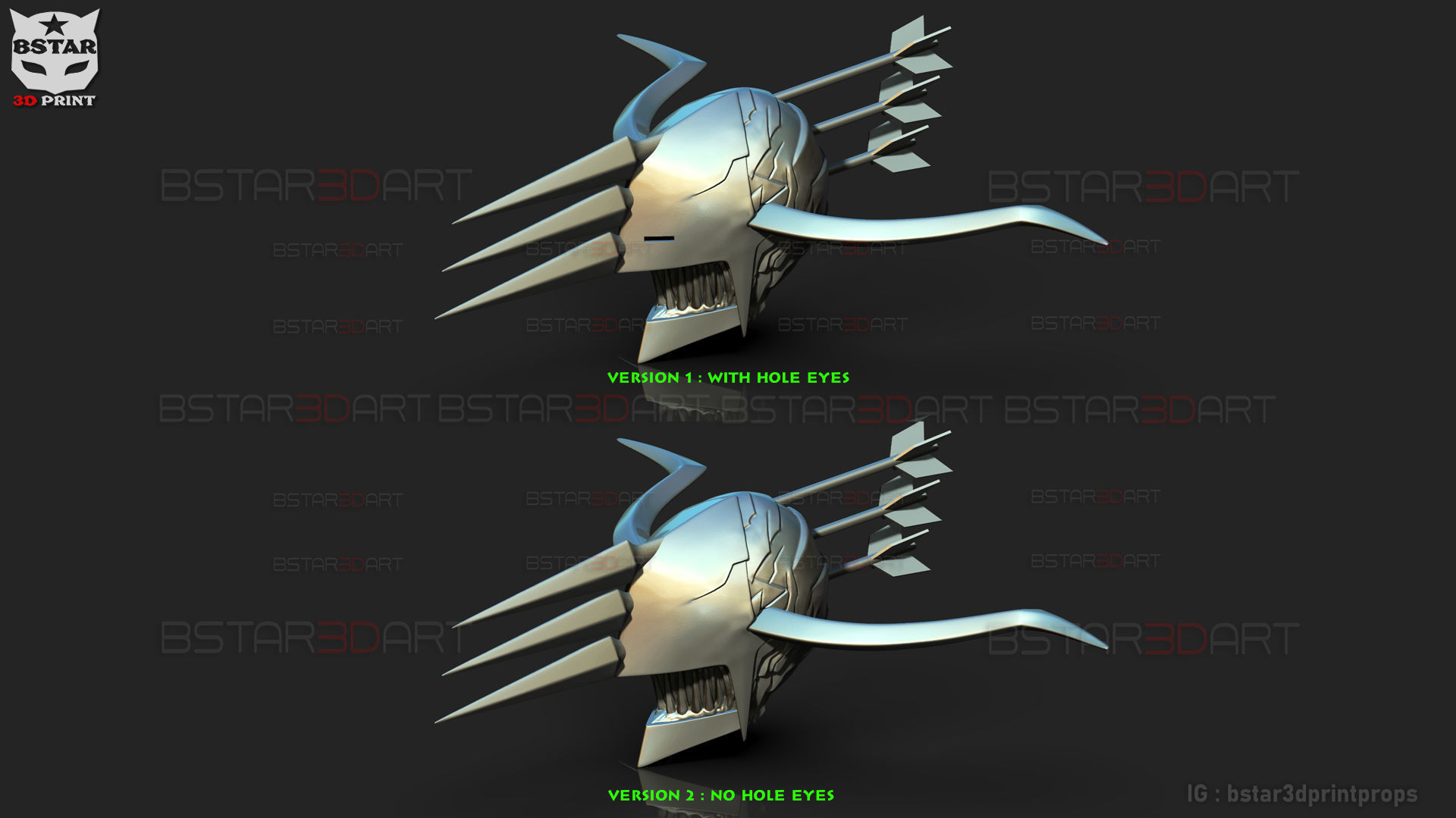 Crossbow Devil Quanxi Helmet - Chainsaw Man Cosplay 3D print model_5