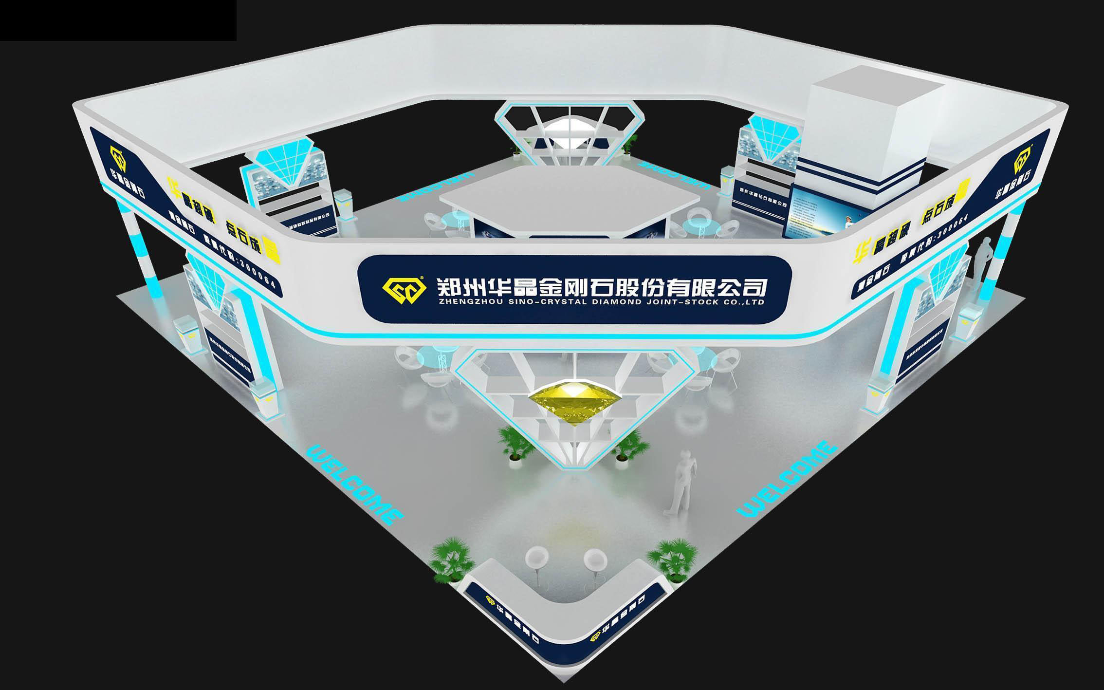 Booth - Area - 15X15-3DMAX2009-05 3D model_3