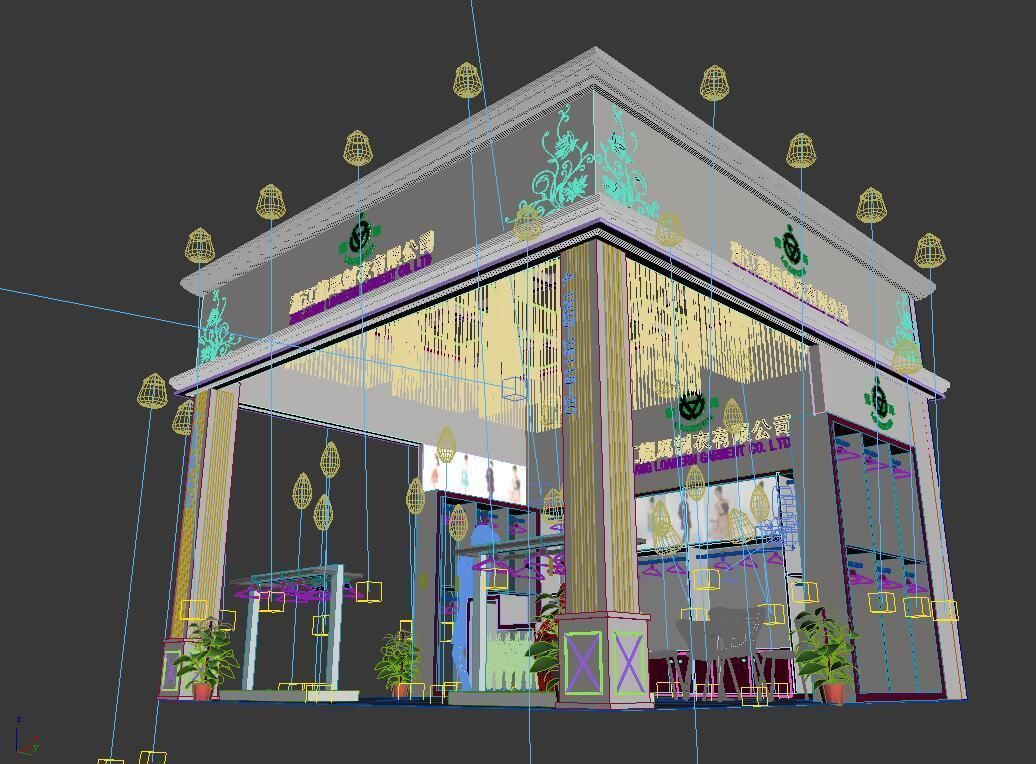 Showroom - Area -6X6-3DMAX2009-011 3D model_3