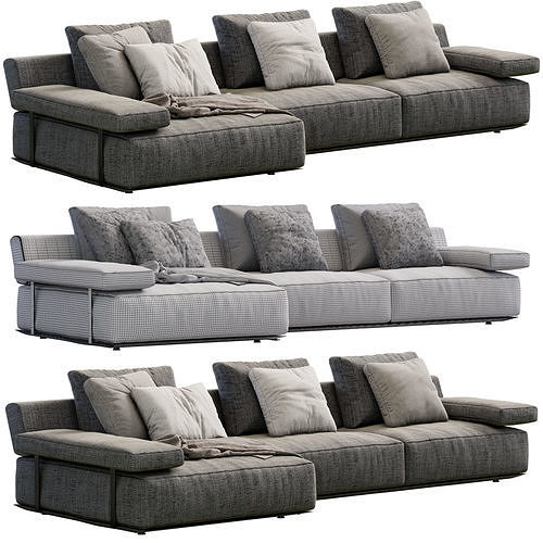 Sofa Cooper By Olta 3D model 5
