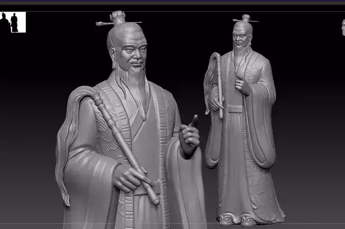 laojun 3D print model