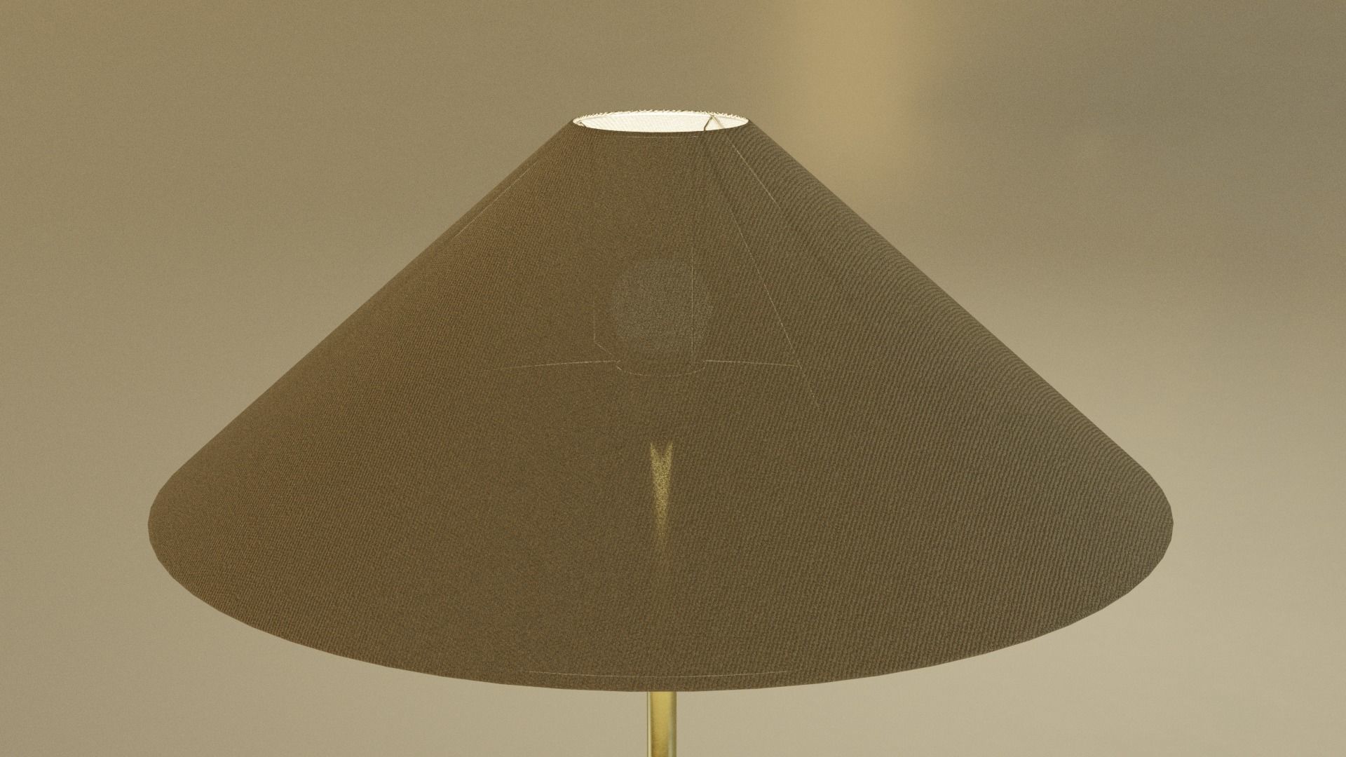 Floor Lamp Classic Low-poly 3D model_7