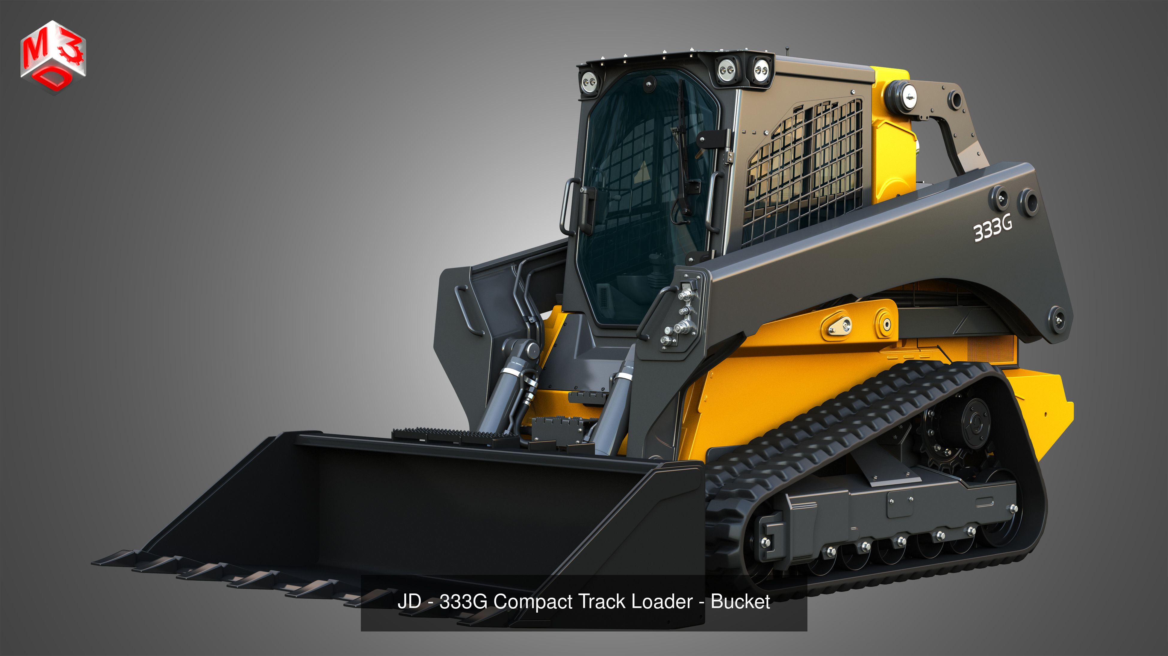 333G - 332G  Loaders  2 in 1 3D Model Collection_5