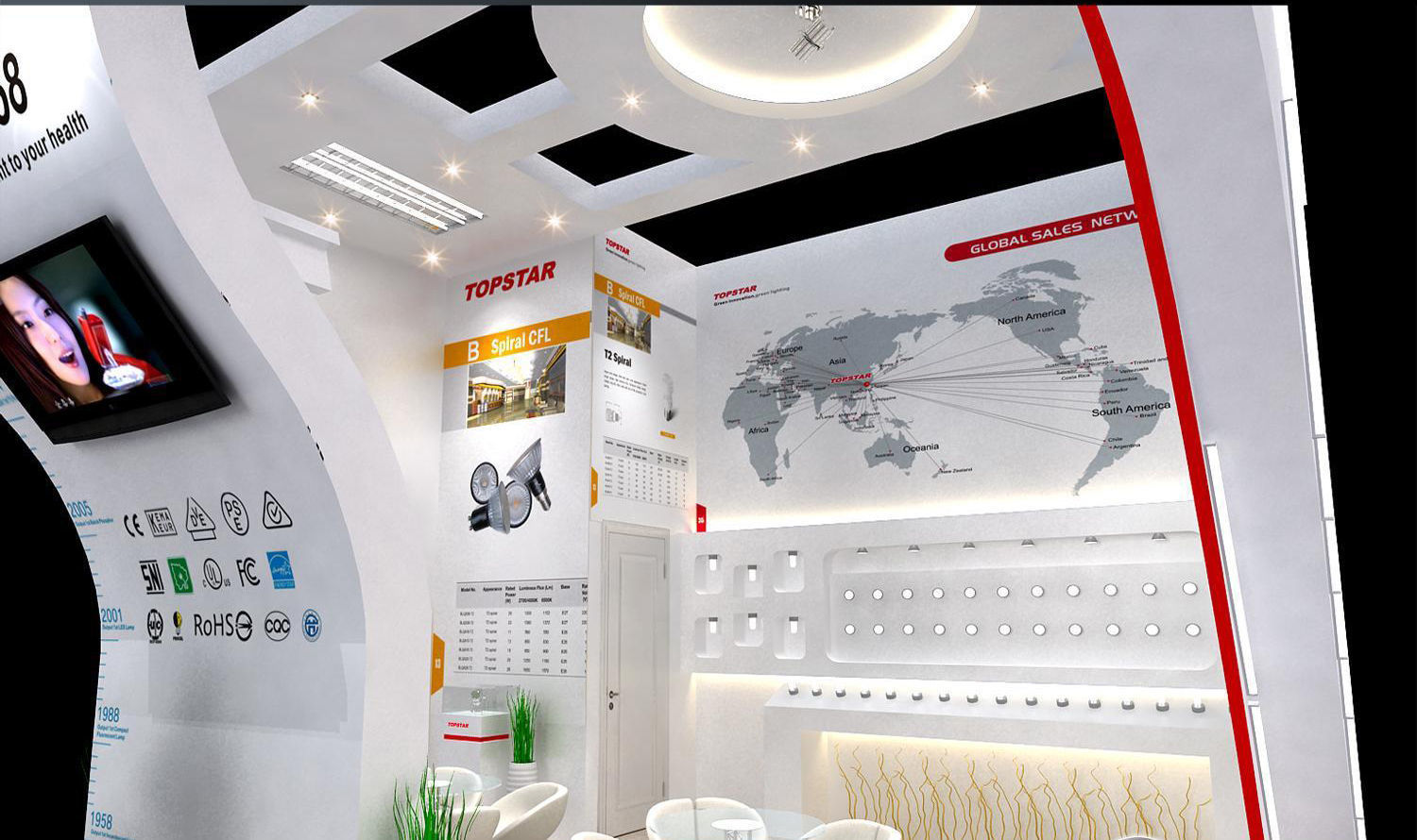 Showroom - Area -6X6-3DMAX2009-025 3D model_2