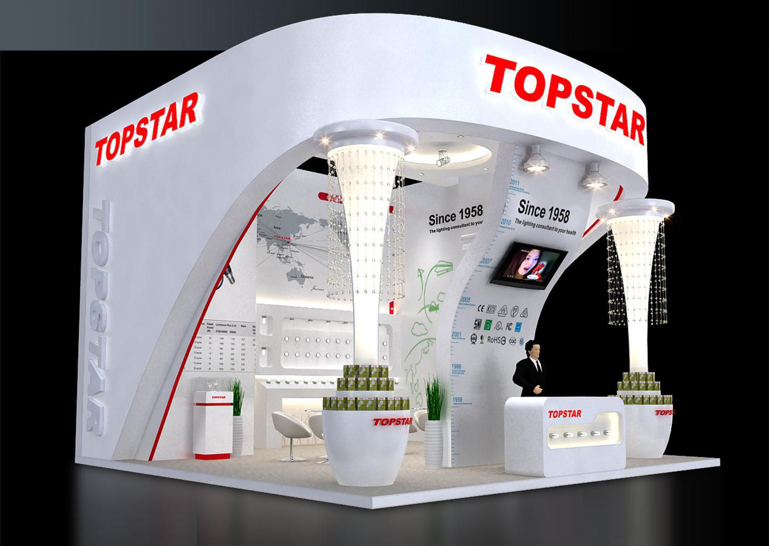 Showroom - Area -6X6-3DMAX2009-025 3D model_1