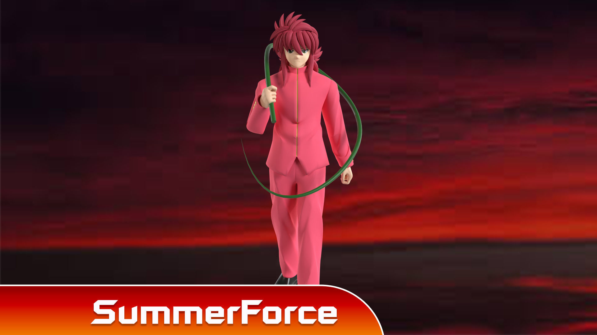 Kurama - YuYu Hakusho 3D model_2