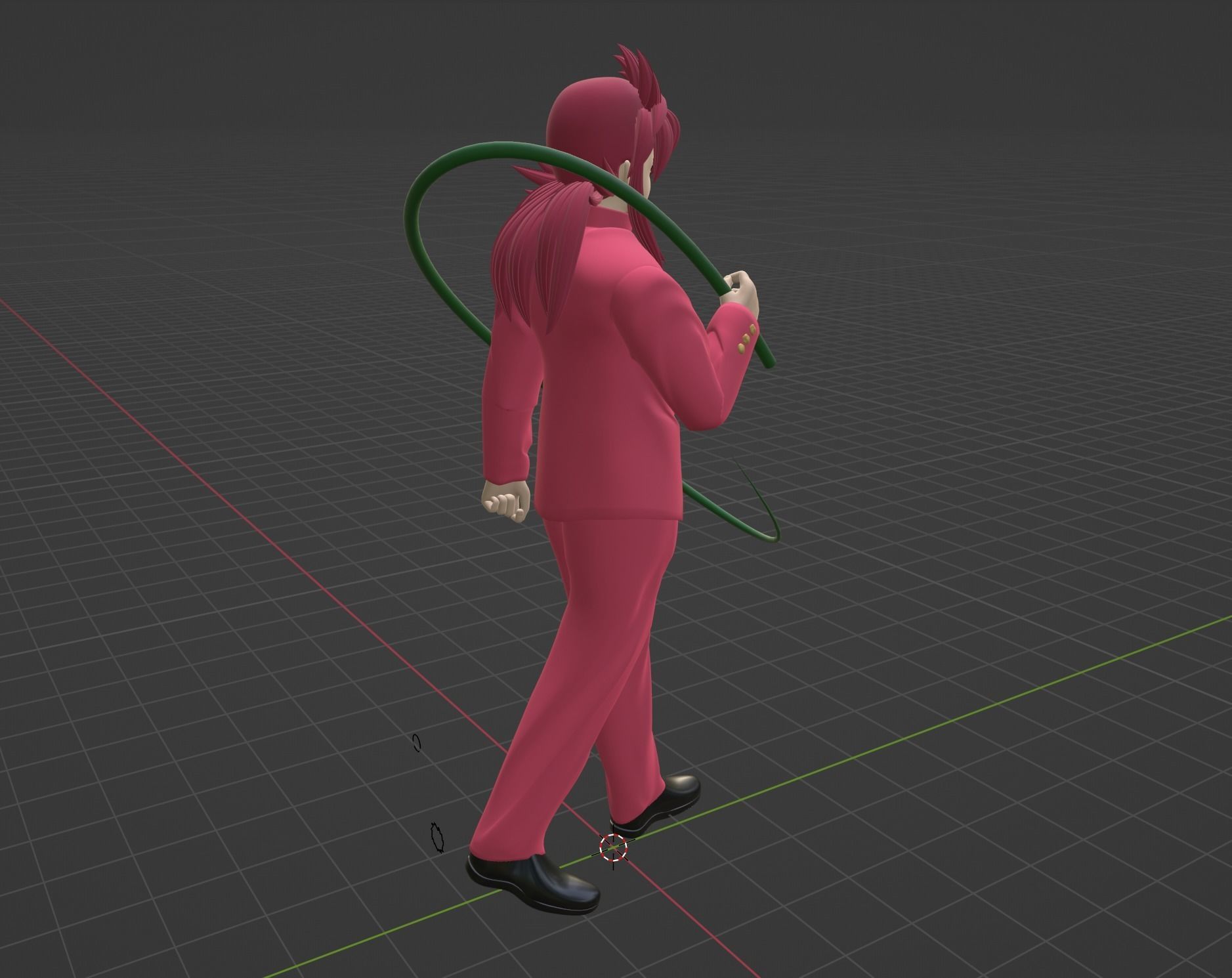 Kurama - YuYu Hakusho 3D model_7