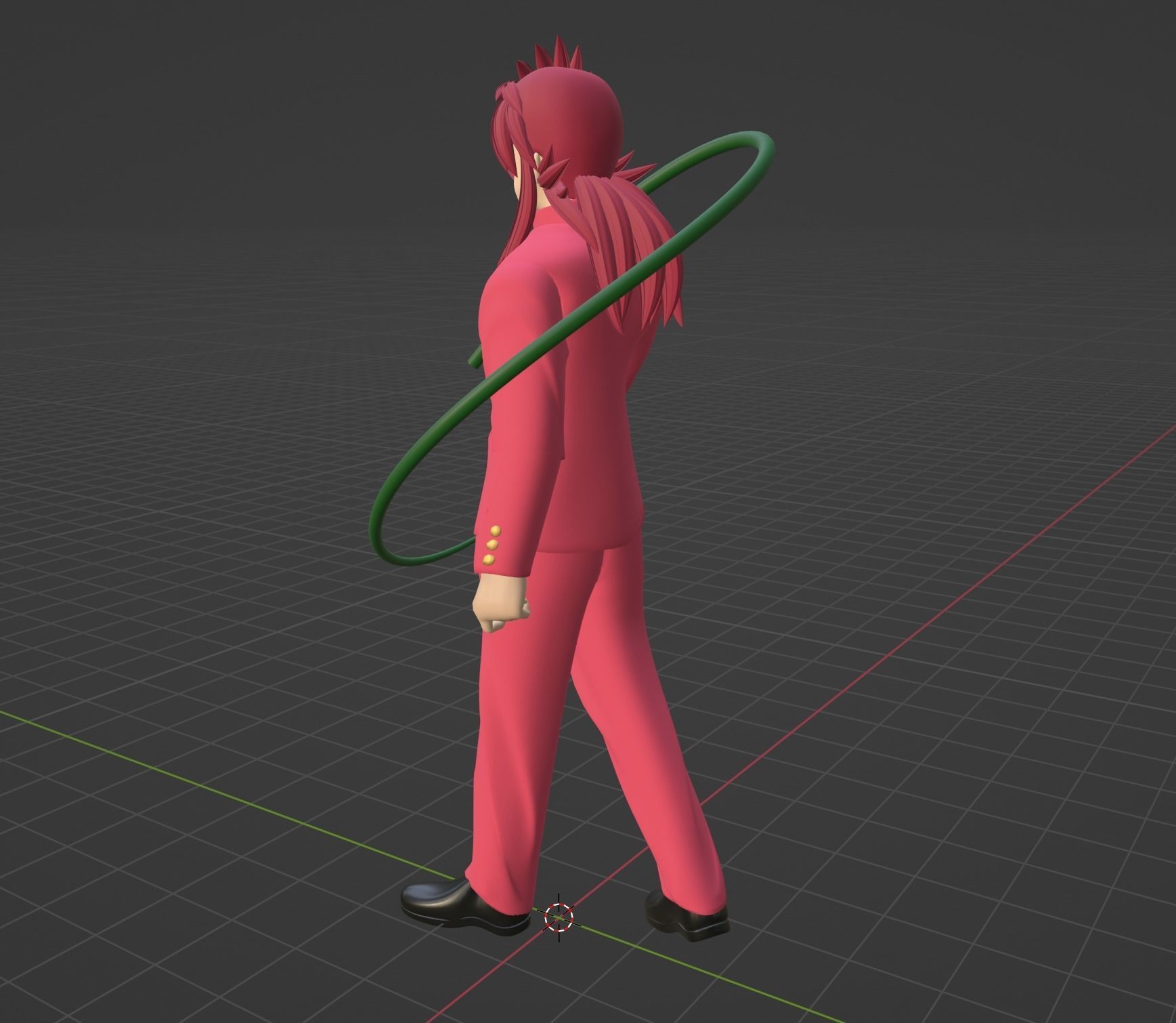 Kurama - YuYu Hakusho 3D model_6