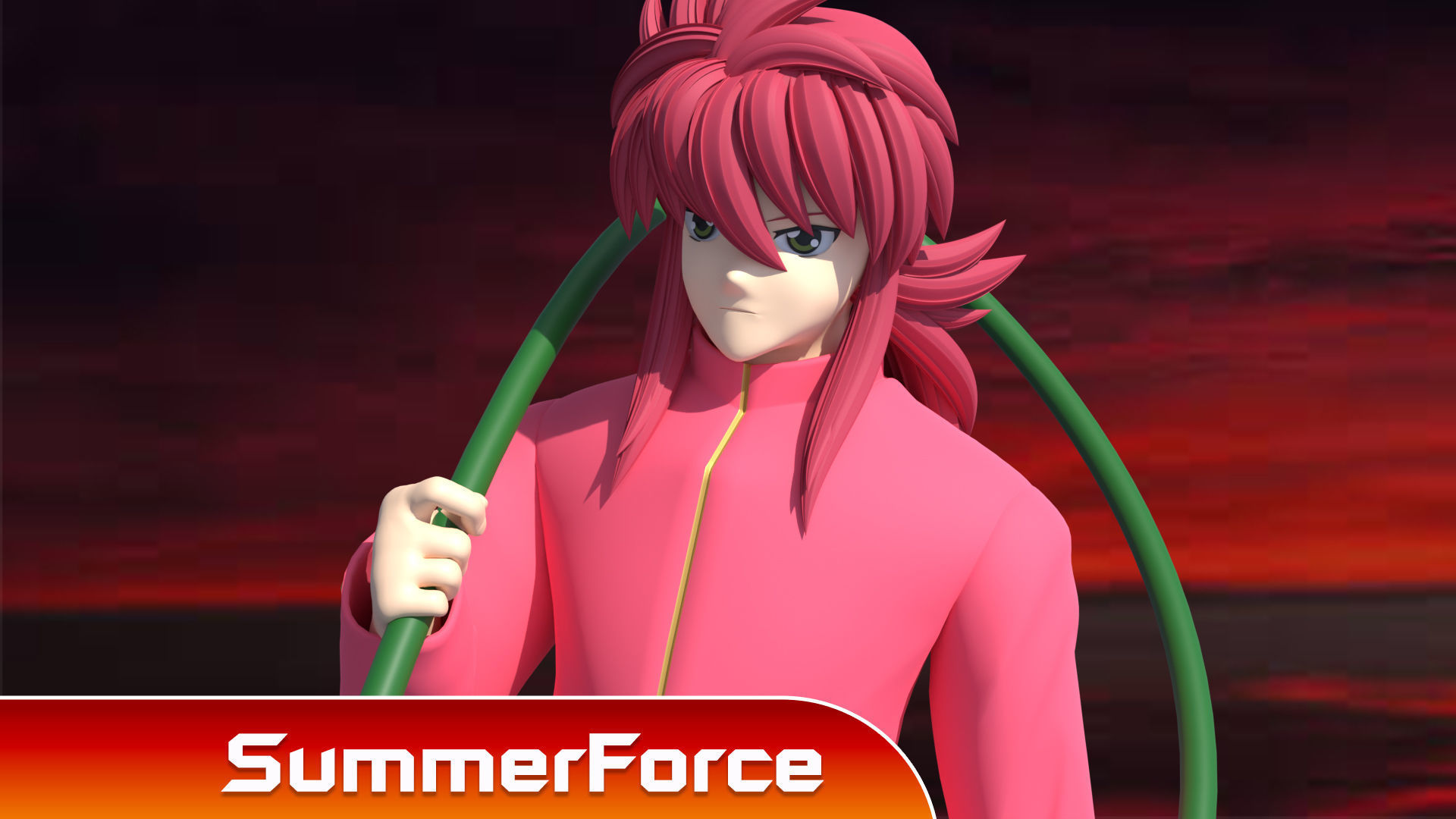 Kurama - YuYu Hakusho 3D model_3