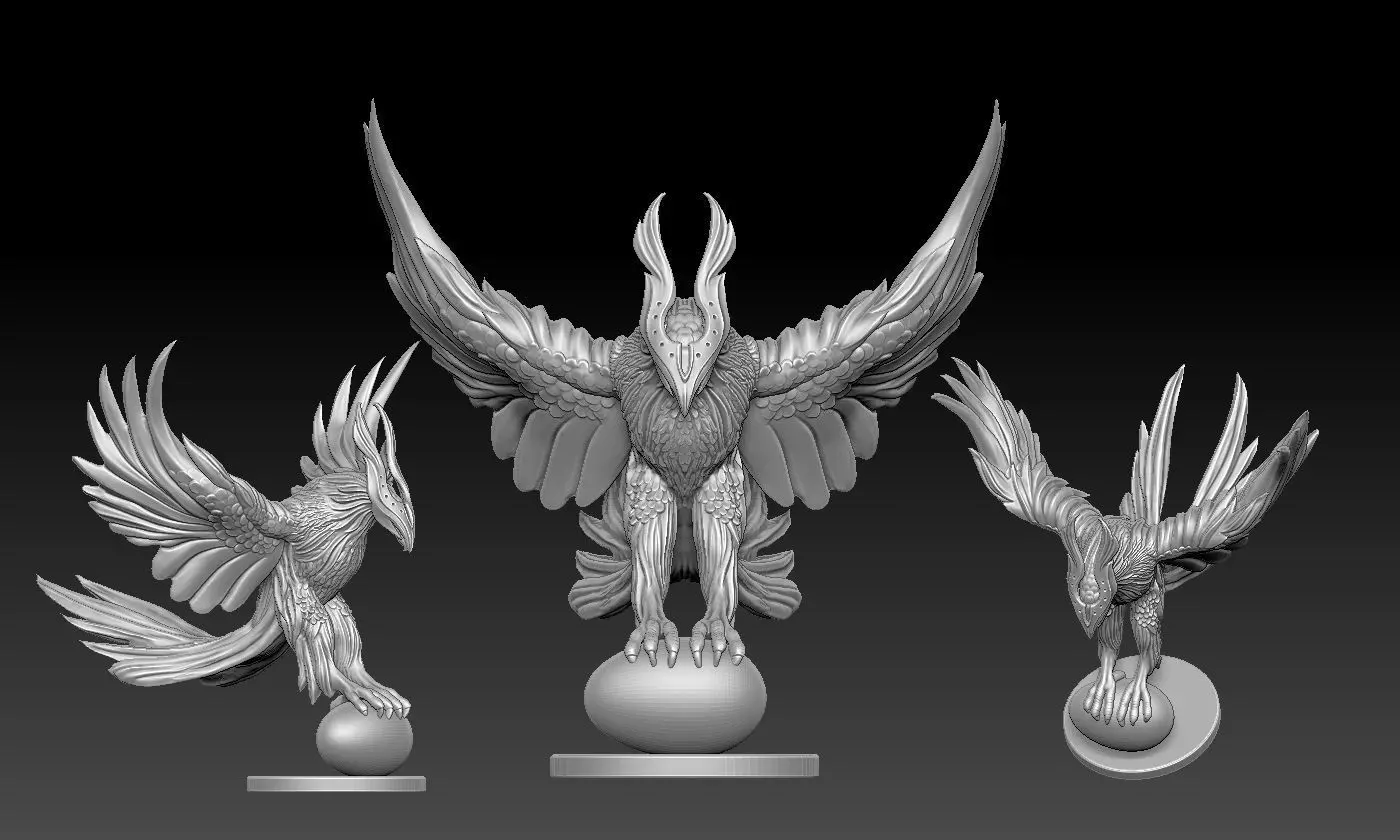 dota2phoenix 3D print model