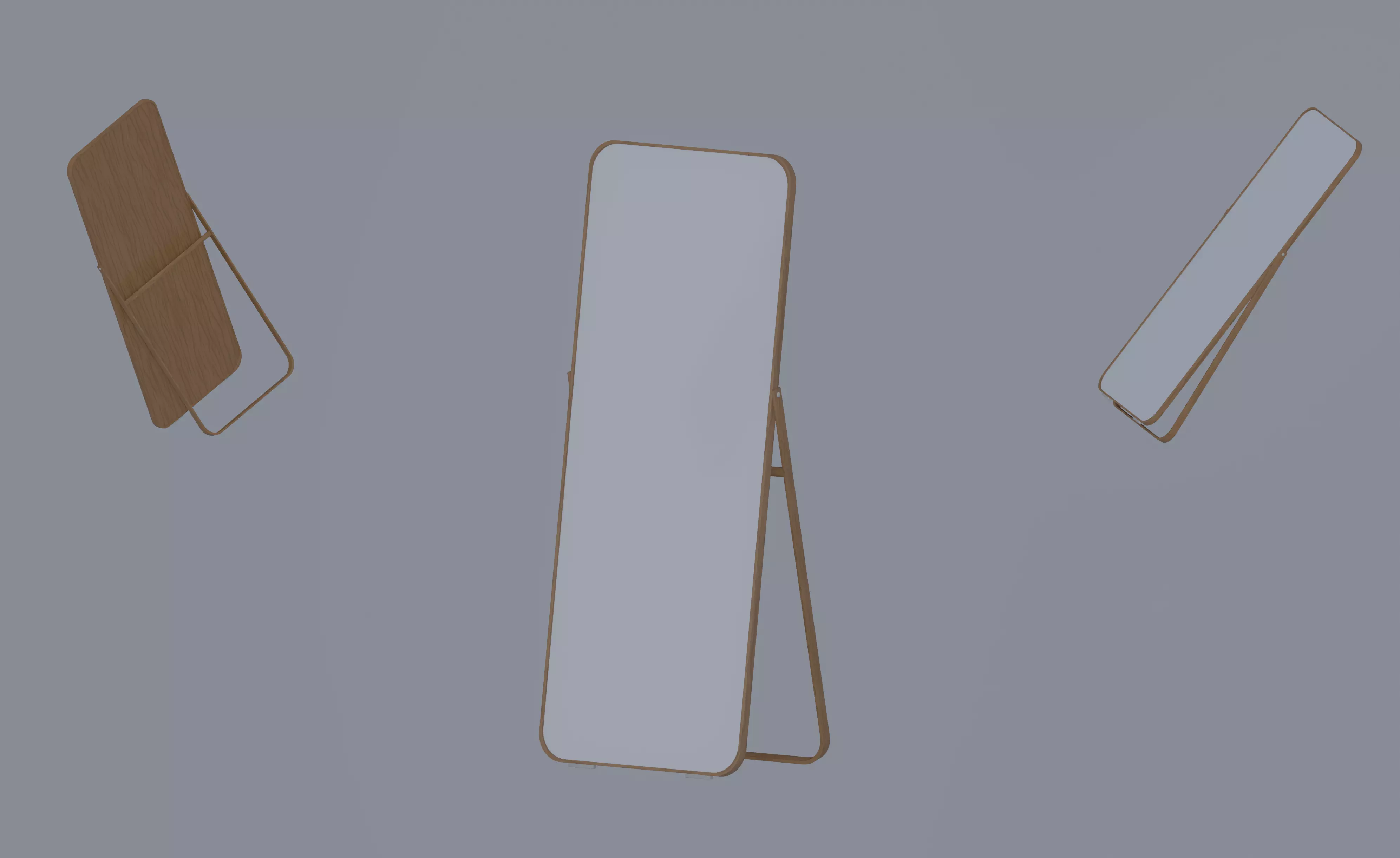 Standing Mirror 3D model