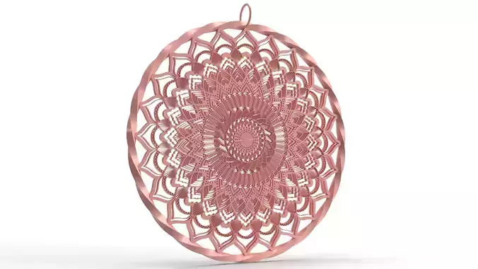 Mandala Ornament Pendant