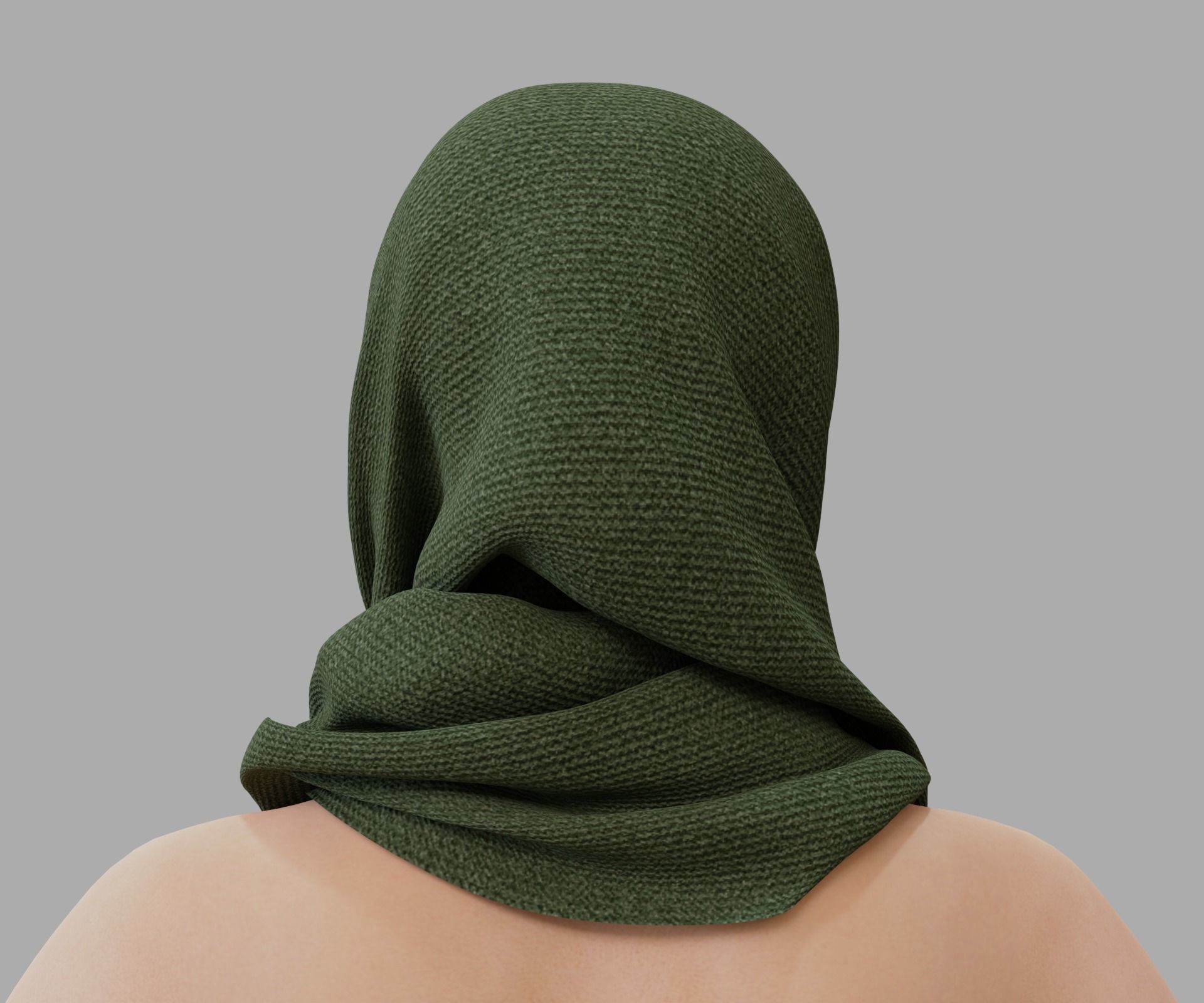 Shawl 3D model_14