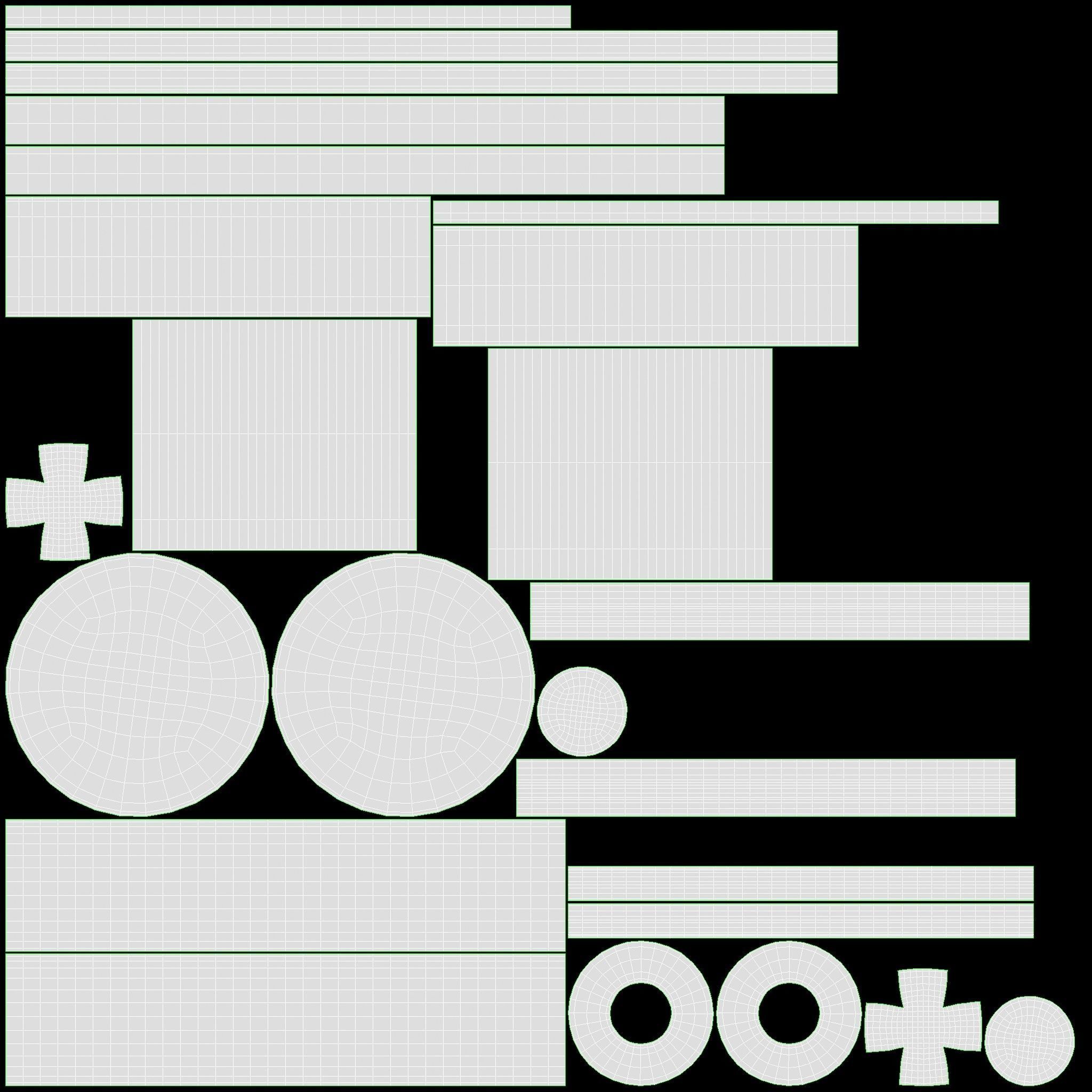 Bathroom Glass Shower Shelf 3D model_11