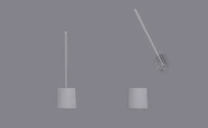 Toilet Brush 3D model