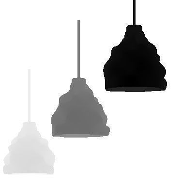 3d model wrinkled lampshade-Ready to print  3D print model_14