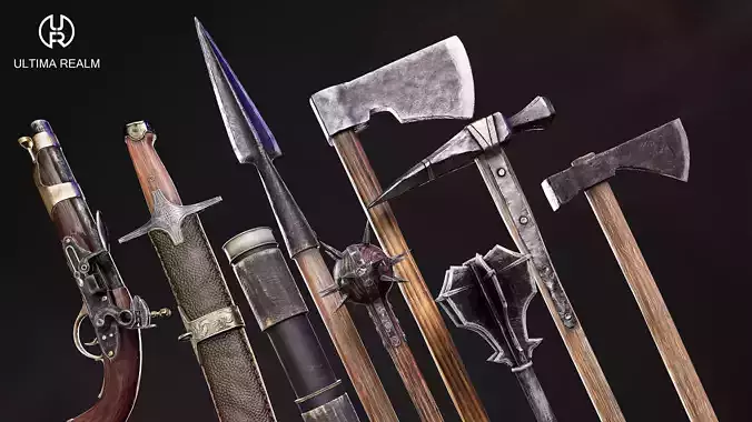  Medieval Weapon Pack