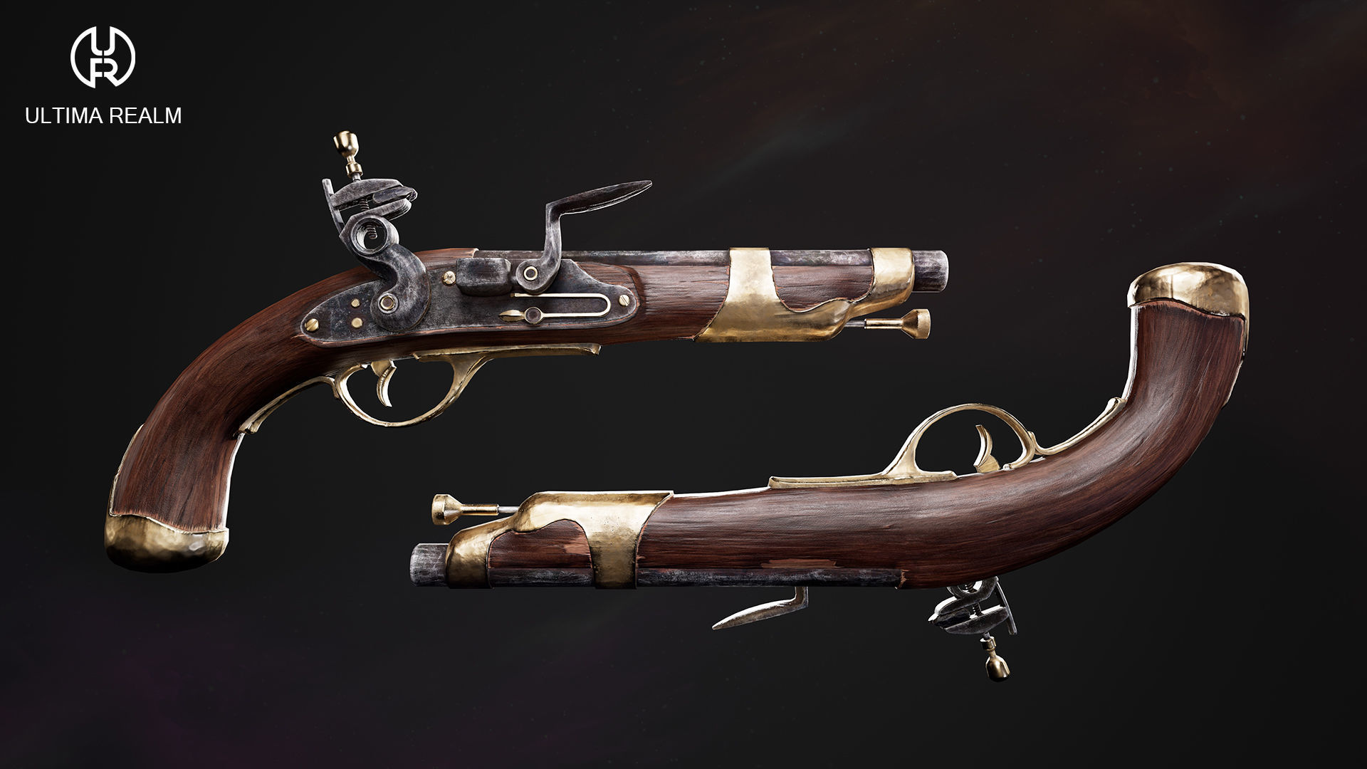 Medieval Weapon Pack 3D Model Collection_21