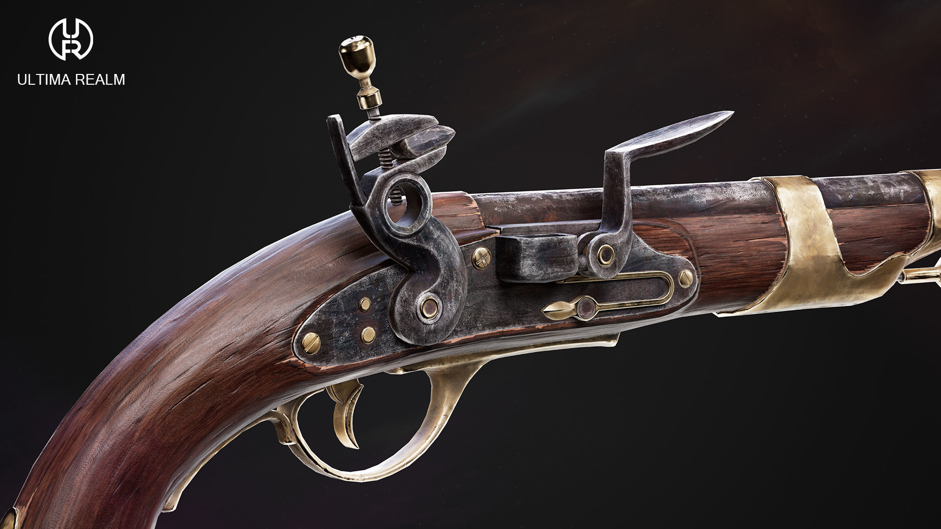 Medieval Weapon Pack 3D Model Collection_22