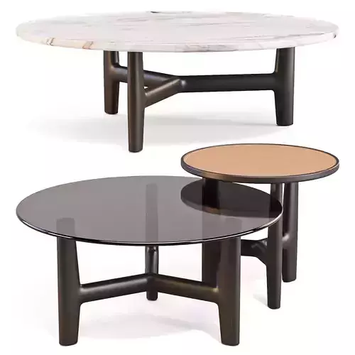 Porada Tillow - Coffee and Side Tables Set 01