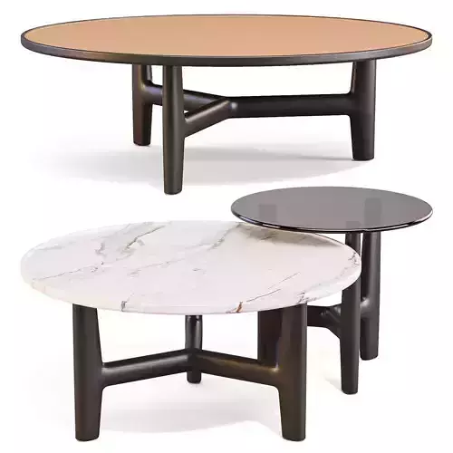 Porada Tillow - Coffee and Side Tables Set 02