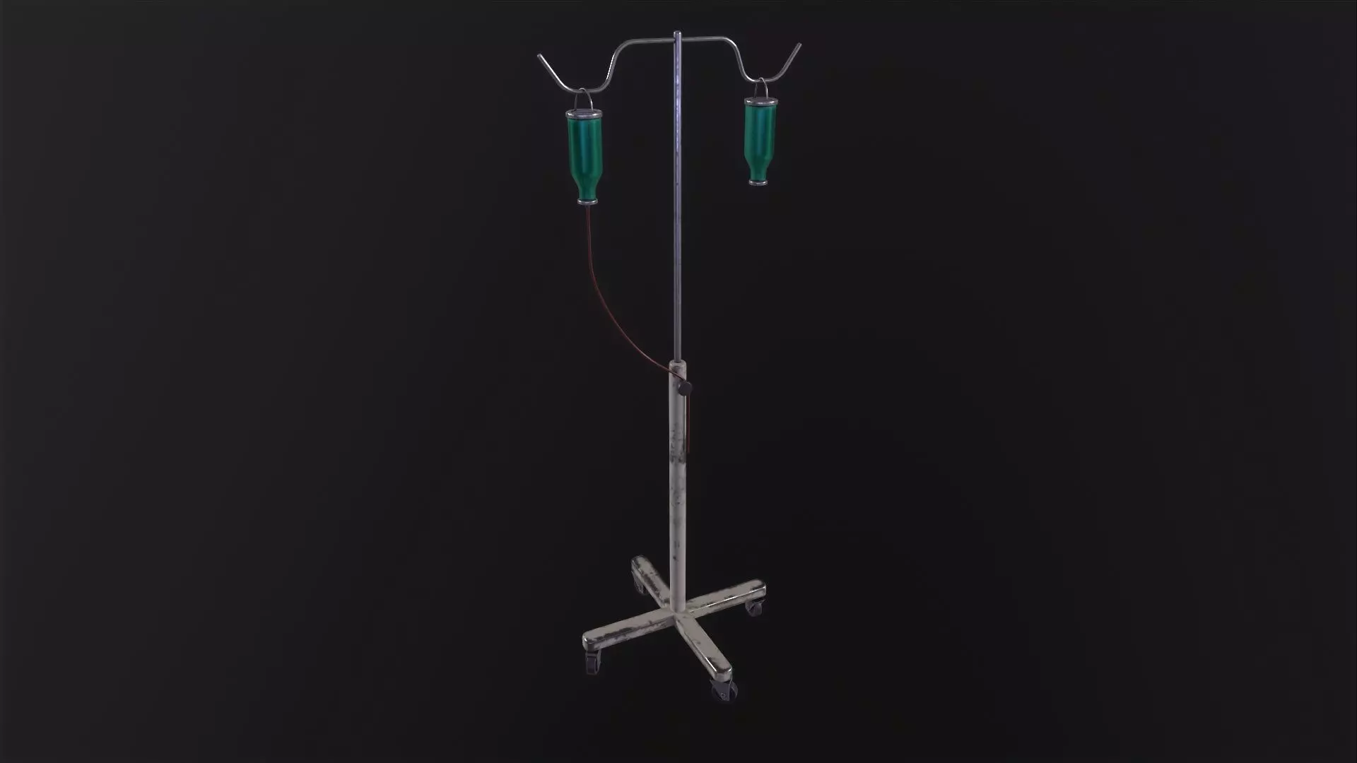 Drip Stand 3D Model Low-poly 3D model_0
