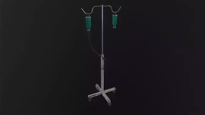 Drip Stand 3D Model Low-poly 3D model Drip Stand 3D Model Low-poly 3D model