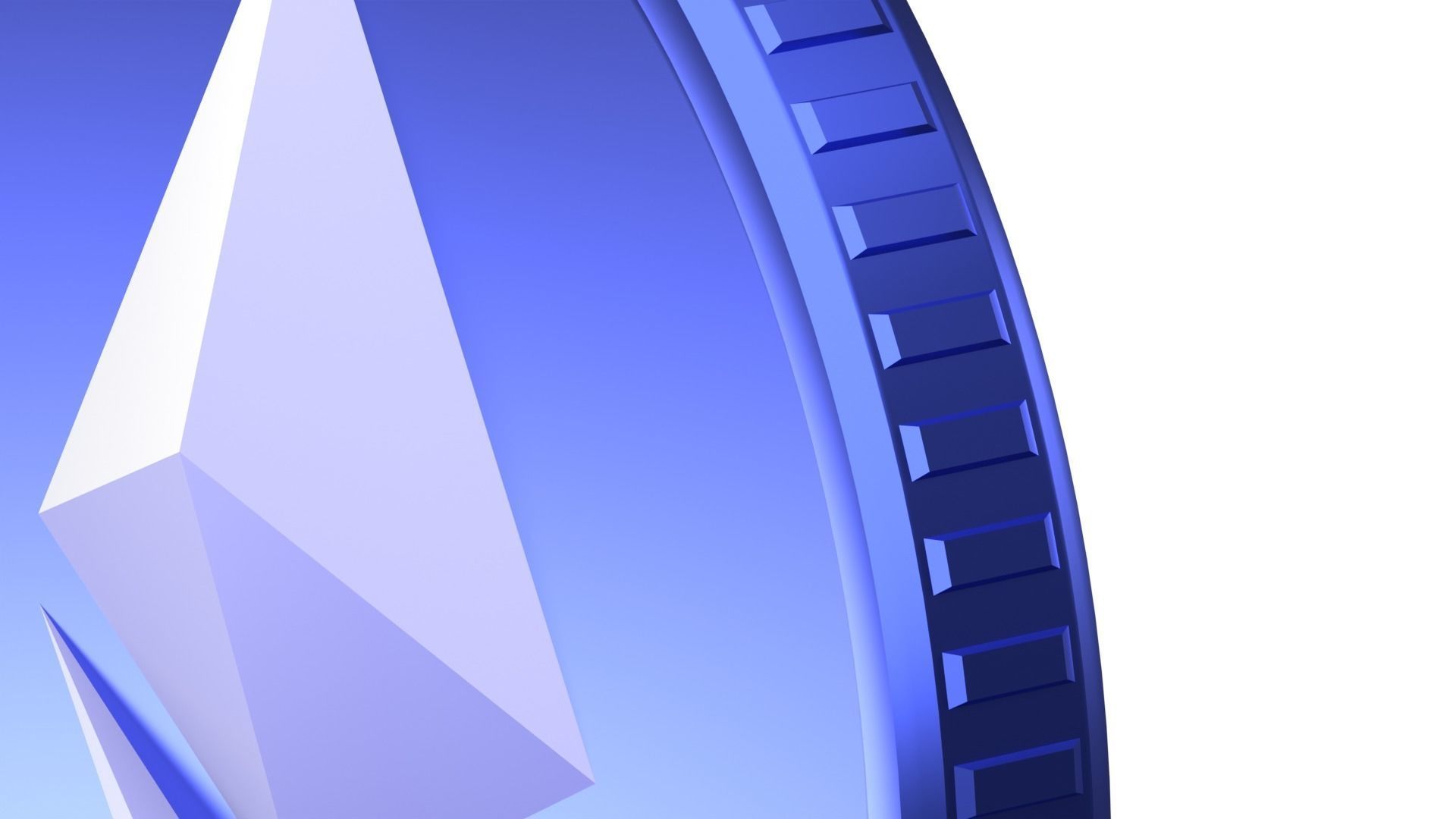 3D Ethereum ETH Cryptocurrency 3D model | CGTrader