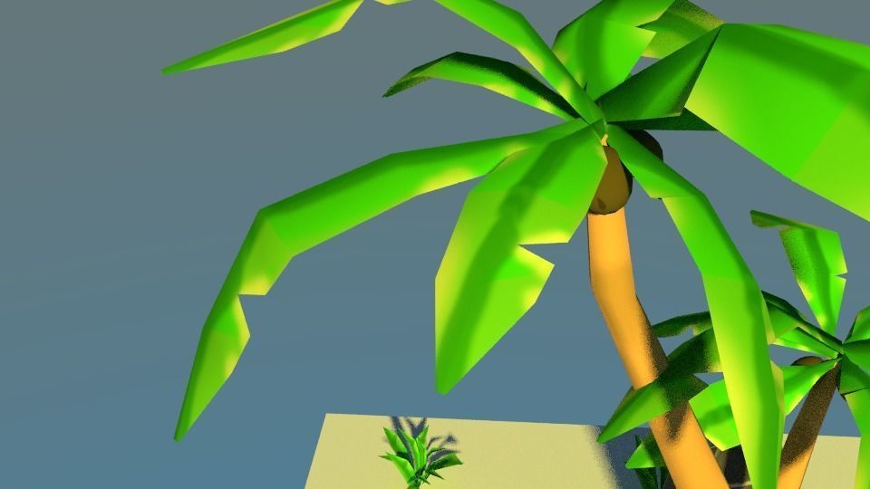 low poly nature assets Low-poly 3D model_2