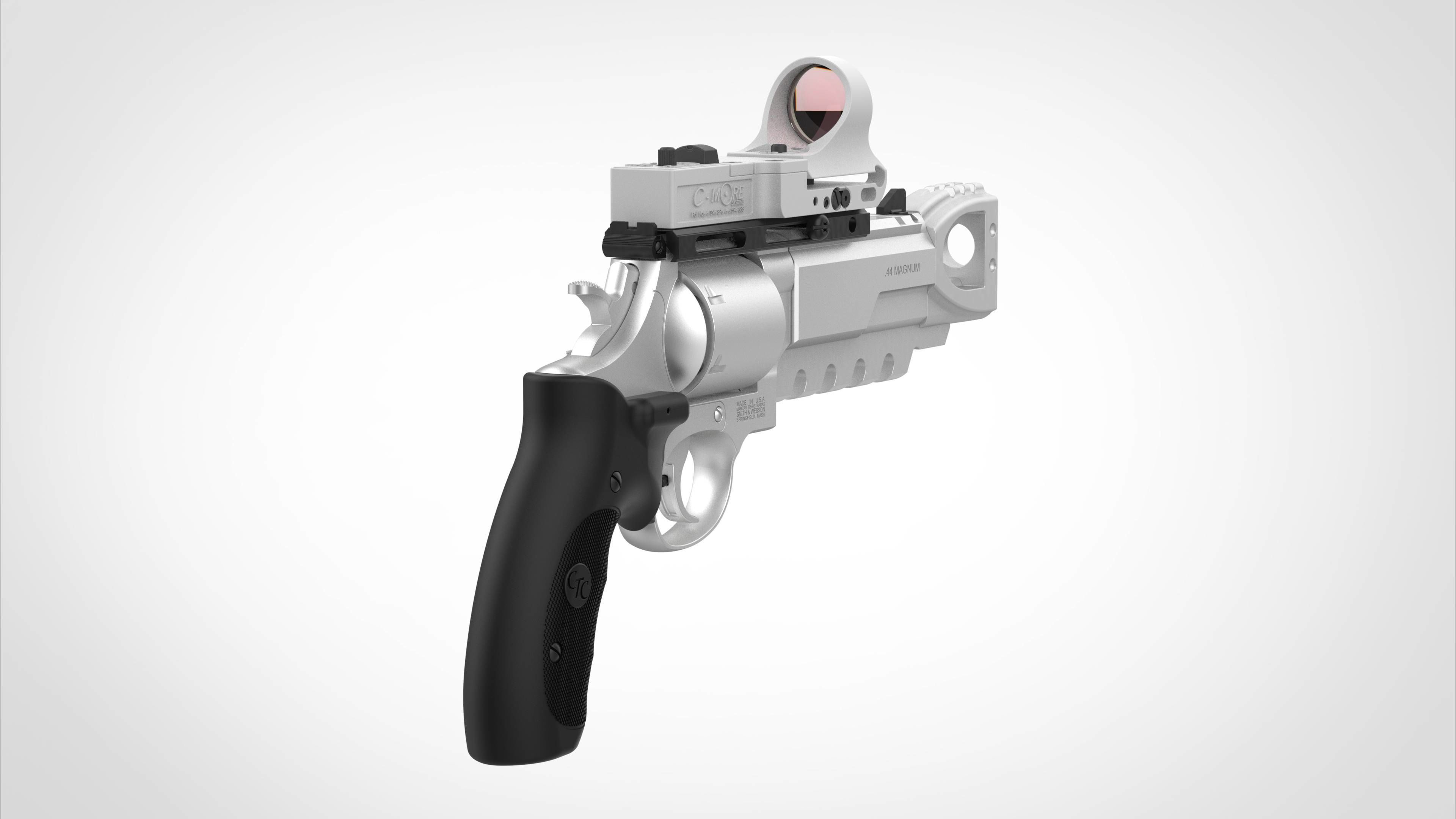 Modified Smith  Wesson 629 Perfomance from the  movie xXx 2003 3D model_17
