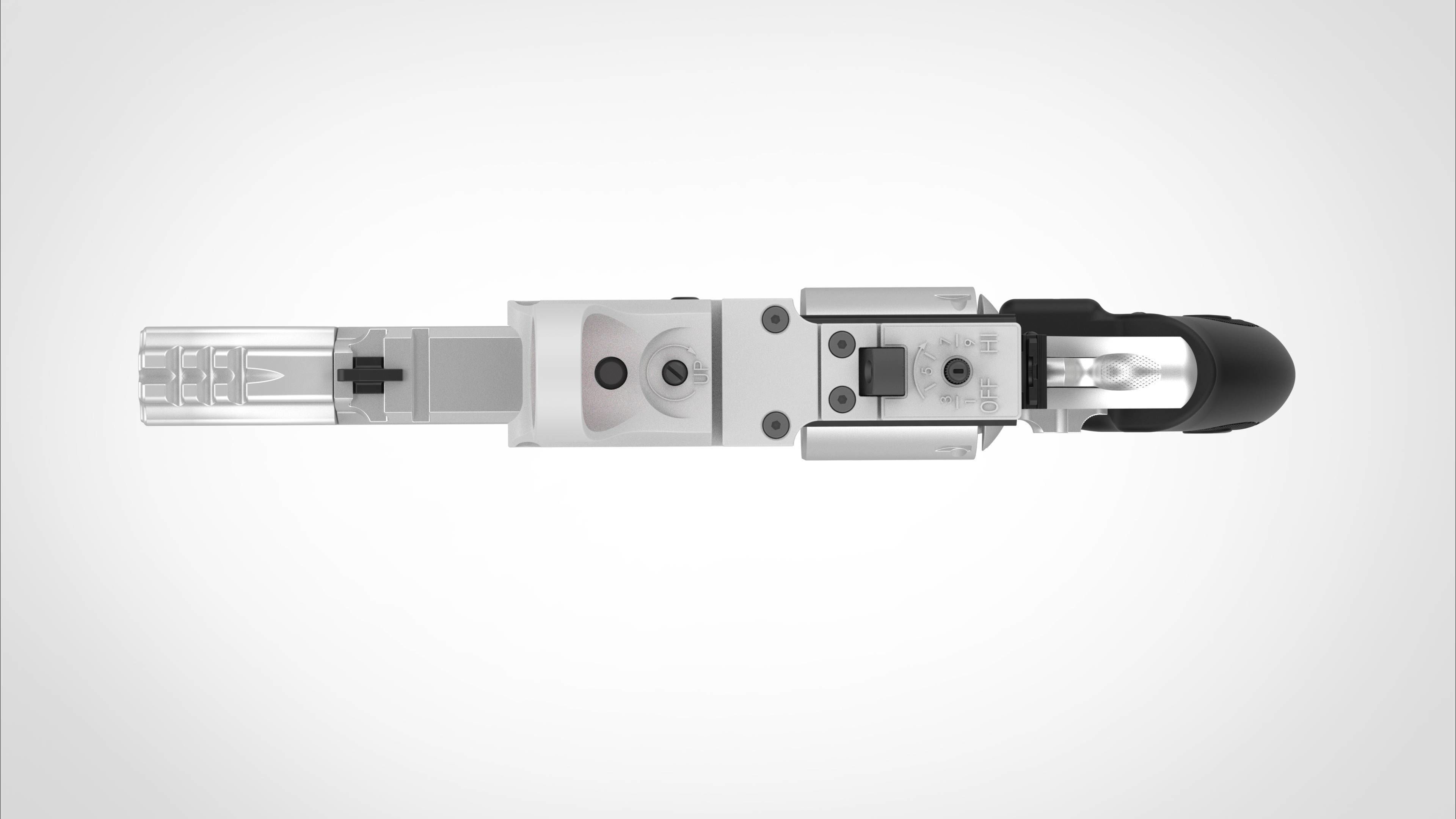Modified Smith  Wesson 629 Perfomance from the  movie xXx 2003 3D model_4
