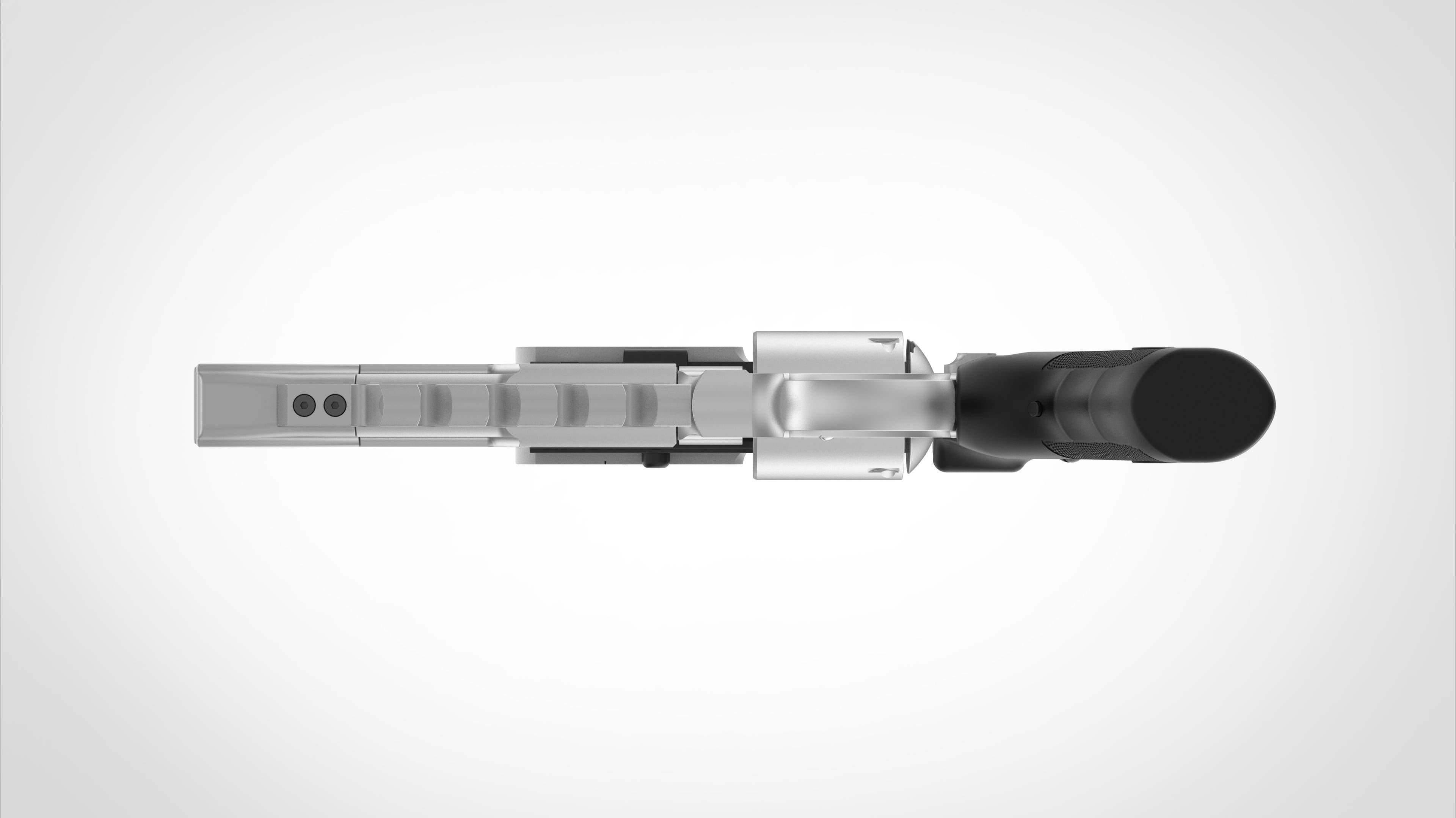 Modified Smith  Wesson 629 Perfomance from the  movie xXx 2003 3D model_10