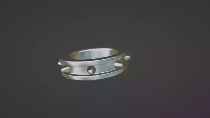 16mm pinky ring cat collar  EU size 50 