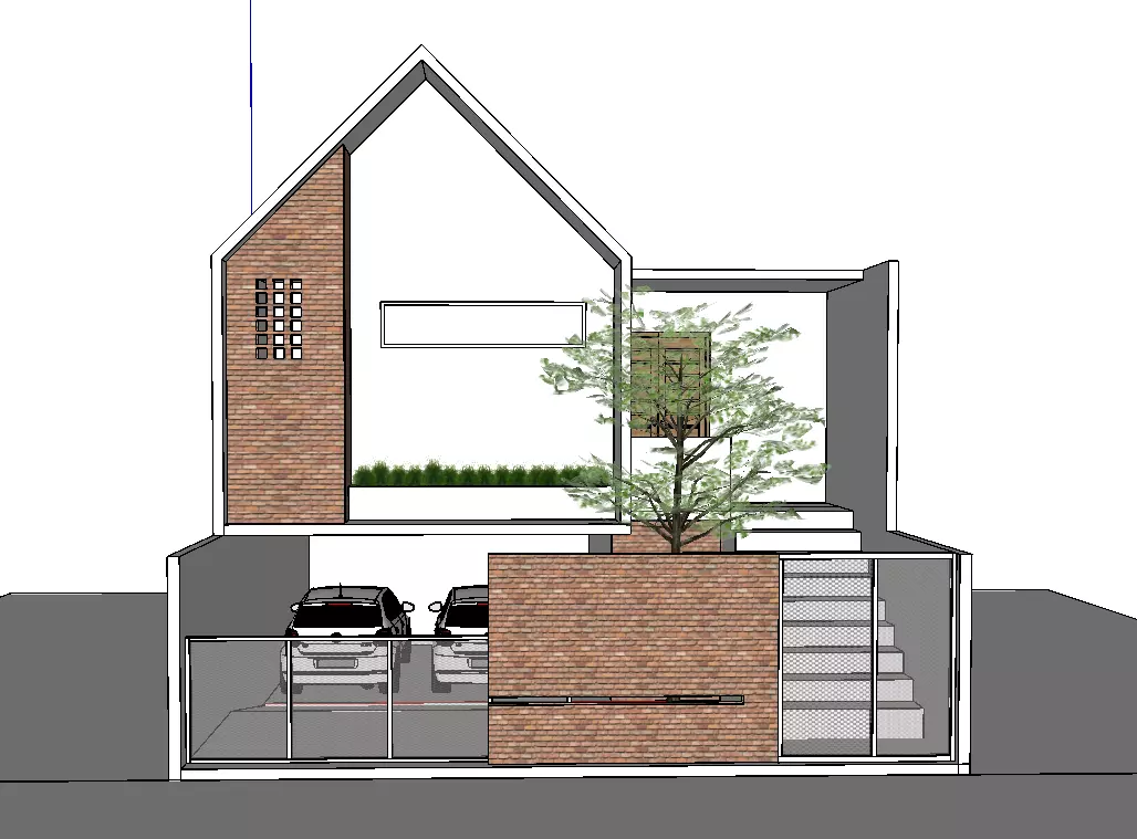 Modern House  3D model_0