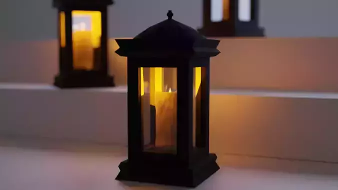 Gothic Candle lamp