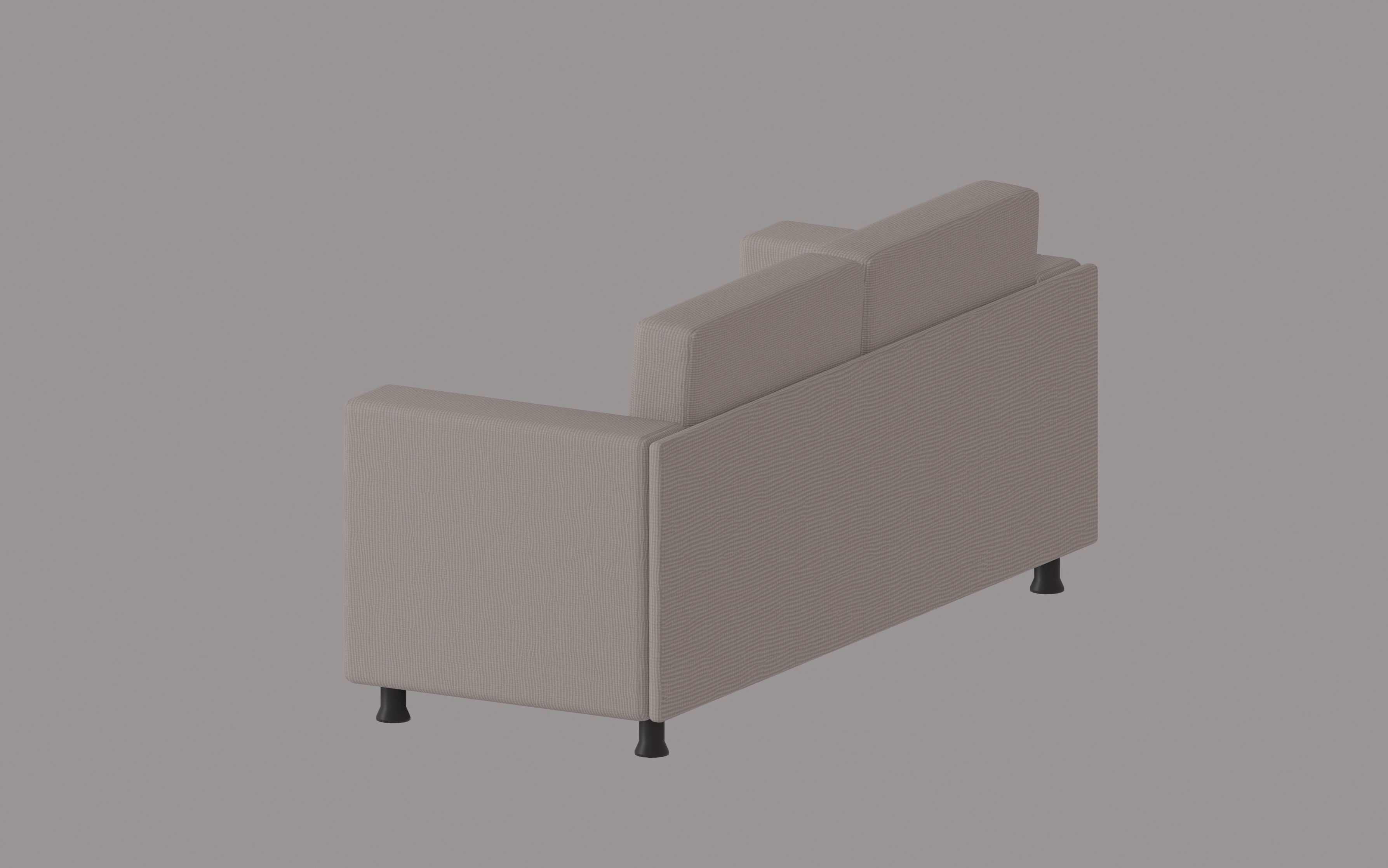 Small Sofa 3D model_6
