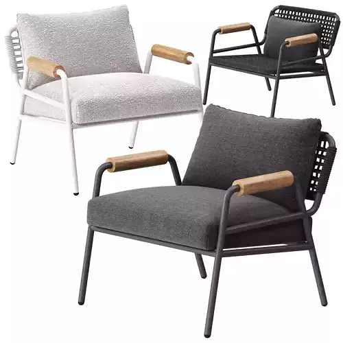 Zoe wood open air by Meridiani