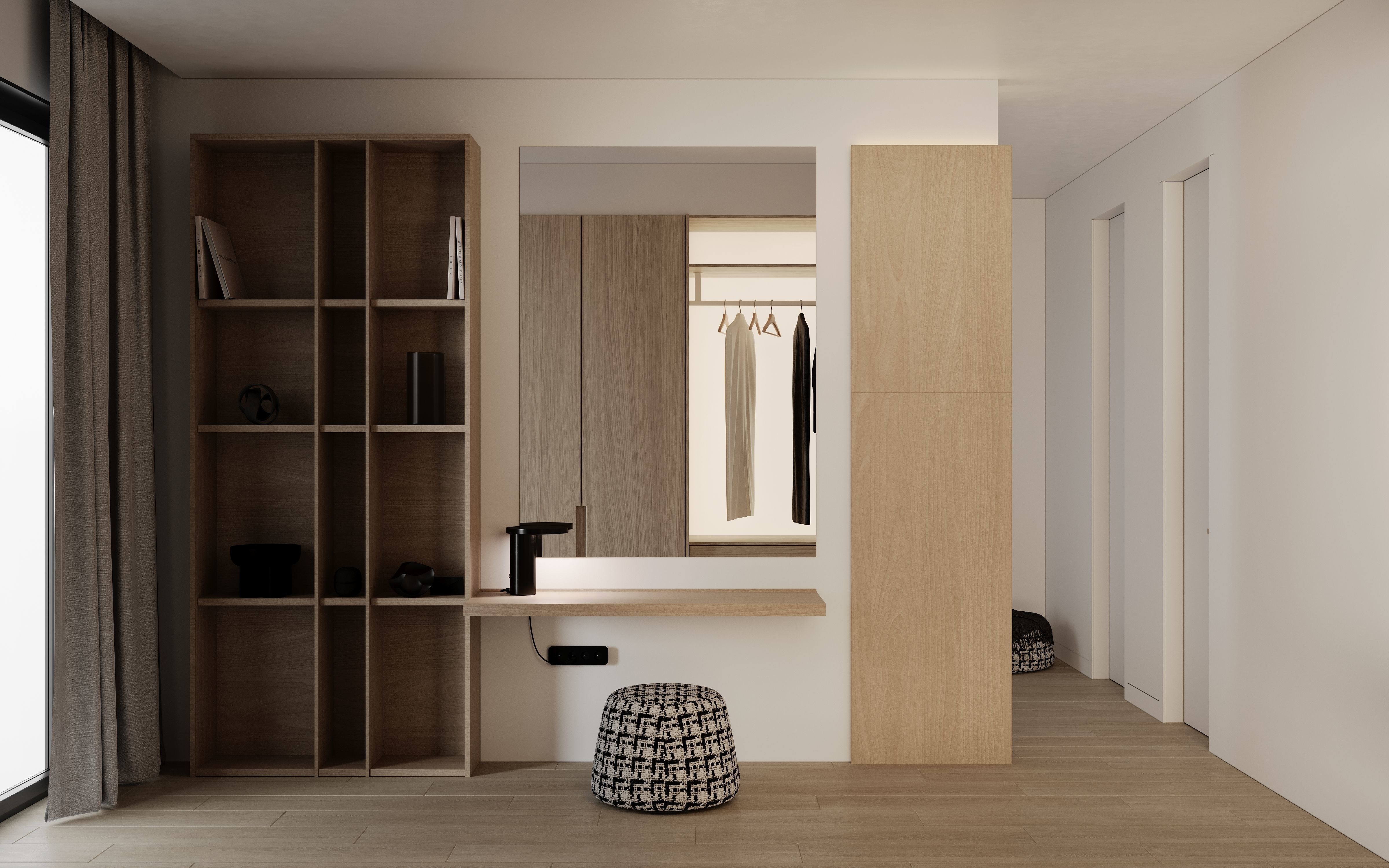 Modern Contemporary Interior Scene Full 3D Model Free 3D model_17