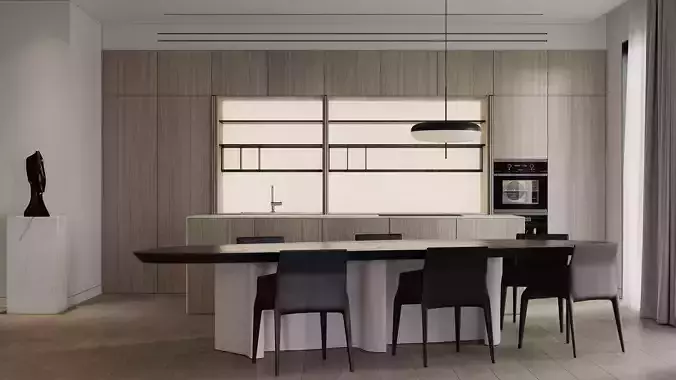 Modern Contemporary Interior Scene Full 3D Model Free 3D model Modern Contemporary Interior Scene Full 3D Model Free 3D model