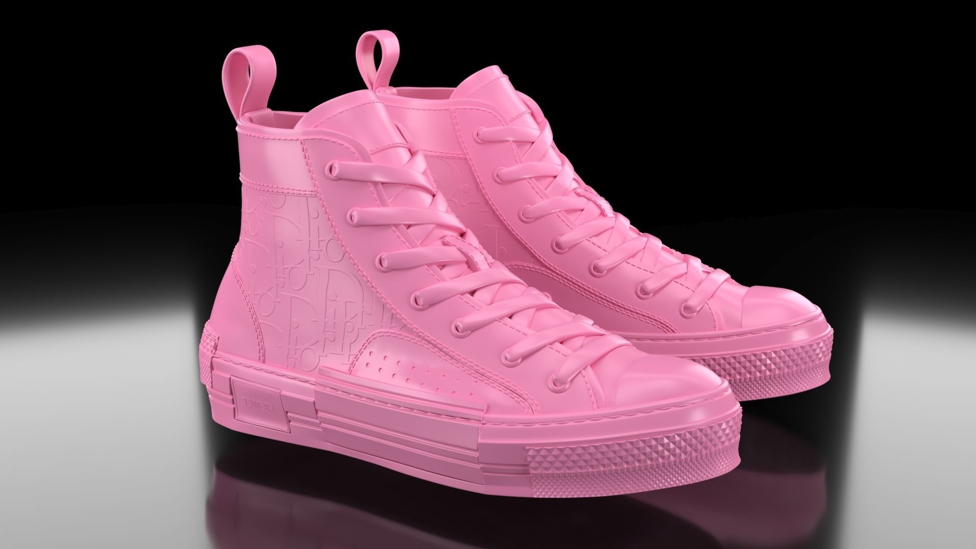 B23 High Top sneaker Dior 3D print model_1