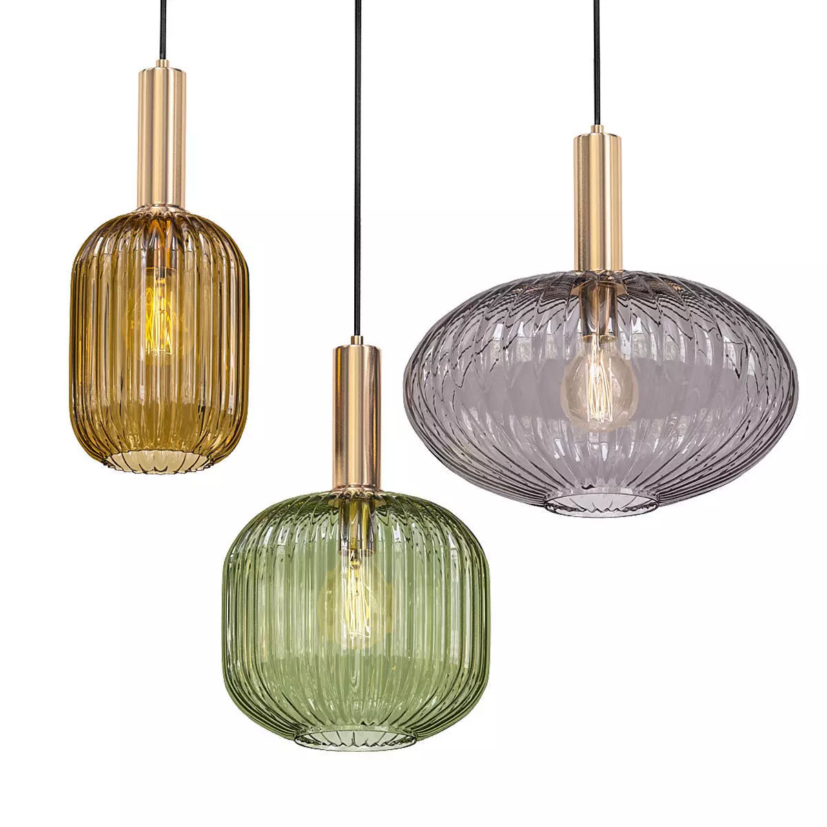 IRIS pendant 3D model_0