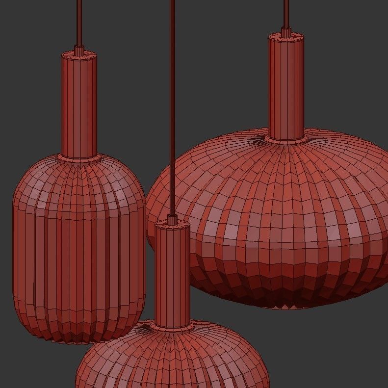 IRIS pendant 3D model_3