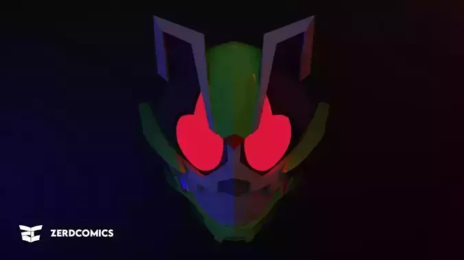 Kamen Rider Tycoon Helmet - Ninja Form