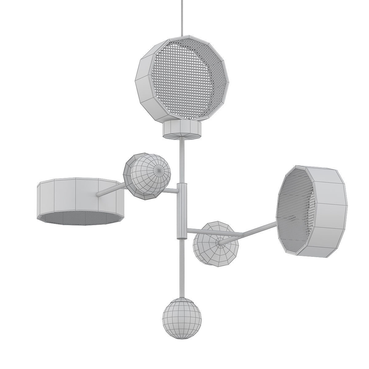 ASEN pendant 3D model_4