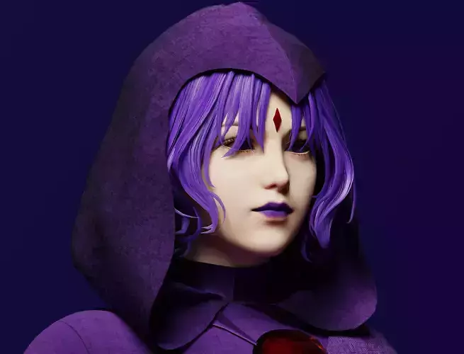 Raven - Teen Titans 3D model